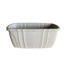 Omnipazar SY-5710 Opal Balkon Küpeşte Saksı No 1 Kirli Beyaz (113)