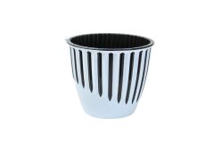 Omnipazar SO-PYN3 Piyano Dekoratif Saksı 1.4 Litre No 3 Beyaz
