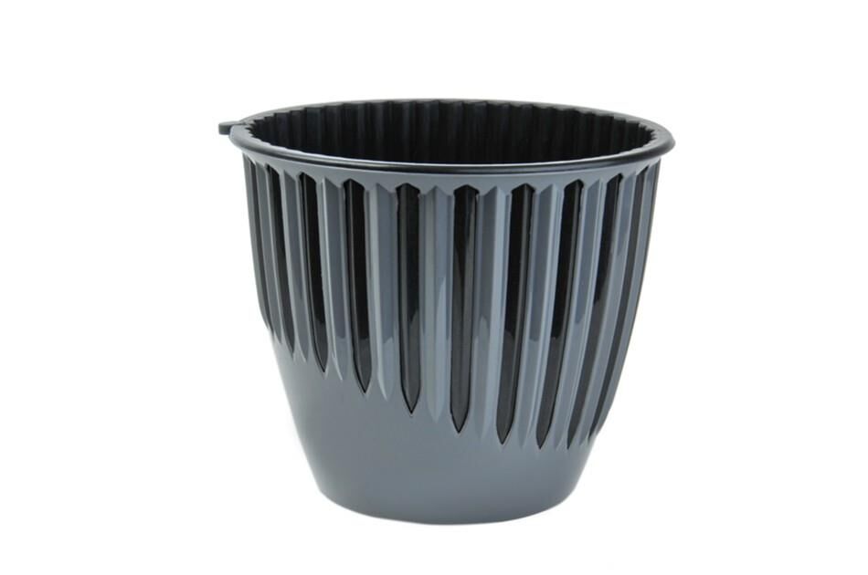 Omnipazar SO-PYN4 Piyano Dekoratif Saksı 1.9 Litre No 4 Antrasit (116)