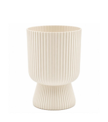 Omnipazar SO-LTSA02 Lotus Ayaklı Plastik Vazo Çiçek Saksı 5 Litre No: 2