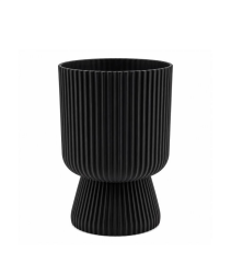 Omnipazar SO-LTSA02 Lotus Ayaklı Plastik Vazo Çiçek Saksı 5 Litre No: 2