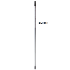 Omnisoft Teleskopik Uzatmalı Metal Sırık Sap 4 Metre