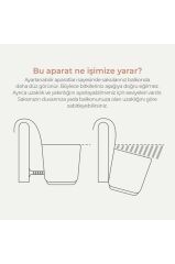 Omnipazar KRS-249 Dekoratif Plastik Pera Askılı Balkon Saksı 3.2 Litre