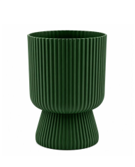 Omnipazar SO-LTSA03 Lotus Ayaklı Plastik Vazo Çiçek Saksı 10,5 Litre No: 3
