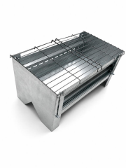 Omnipazar Portatif Taşınabilir Katlanır Galvaniz Paslanmaz Mangal