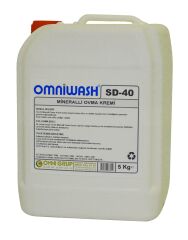 Omniwash SD-40 Mineralli Ovma Temizlik Kremi 5000ml 4 Adet