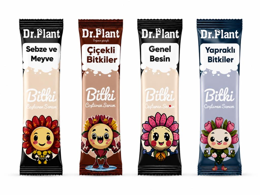 Dr.Plant 4 Farklı Bitki Çiçek ve Sebze Meyve Coşturan Besin Serumu