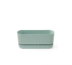 Omnipazar KRS-246 Pera Uzun Dekoratif Balkon Saksı 3 Litre No 2 YEŞİL