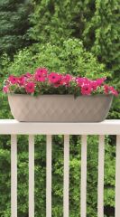 Omnipazar KRS-472 Dekoratif Yakamoz Balkon Saksı 6.5 Litre No 2 Pembe