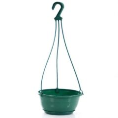 Omnipazar SO-SM03 Safir Makrome Askılı Balkon Saksı Takımı 6 litre No 3 Yeşil