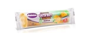 Omnipazar Polmix Büzgülü 55x60 cm Limon Kokulu Orta Boy Çöp Torbası 10x30 Rulo 300 Adet