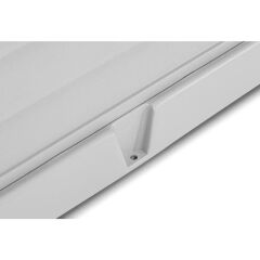 Omnipazar SY-5101 Dış Mekan Plastik Büyük Pet Köpek Kulubesi Antrasit-Taş Gri