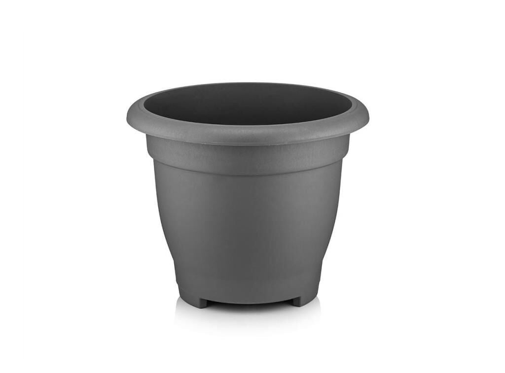 Omnipazar SO-VHS7 Dekoratif Vaha Saksı İç ve Dış Mekan 31 Litre No 7 Antrasit (116)