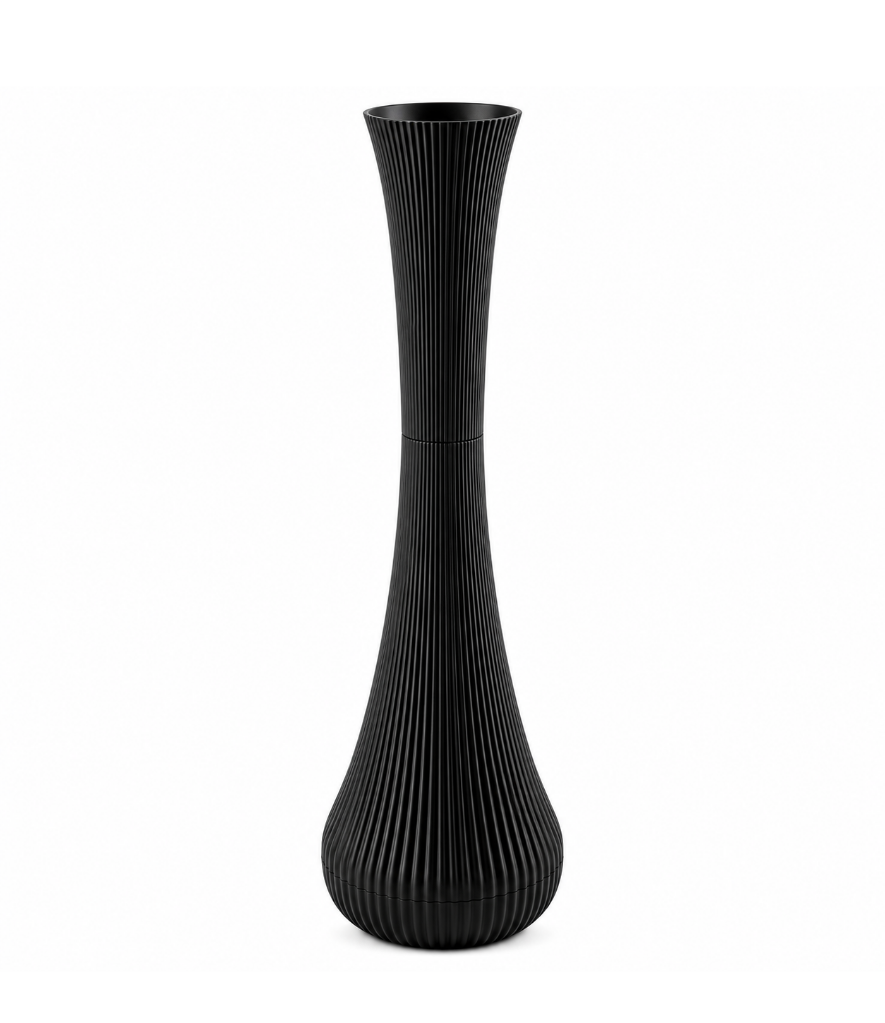 Omnipazar SO-SV01 Sedef Vazo Çiçek Plastik Saksı