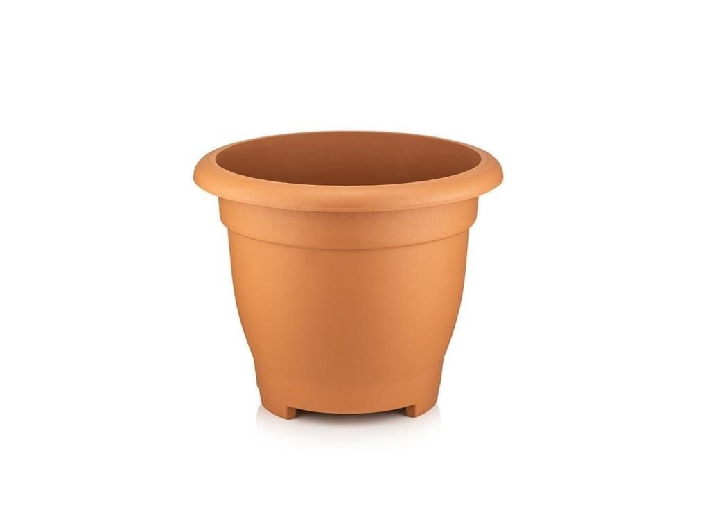 Omnipazar SO-VHS6 Dekoratif Vaha Saksı İç ve Dış Mekan 21 Litre No 6 Kiremit (108)