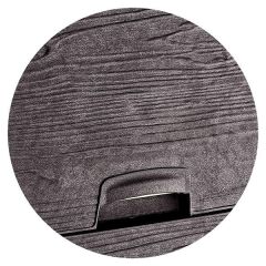 Omnipazar OZR-K019 X23 Ahşap Desenli Plastik Mutfak Komidin Sebzelik 4 Katlı Kahverengi