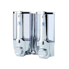 Omnipazar Xinda ZYQ138SK Sıvı Sabun ve Şampuan Dispenseri 2' li Krom 2x380 ml