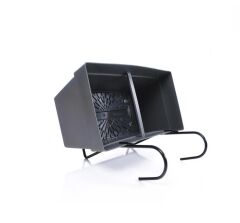 Omnipazar SO-YB01A Dekoratif Askılı Yalı Balkon Saksı 6.5 Litre No 1 Antrasit (116)