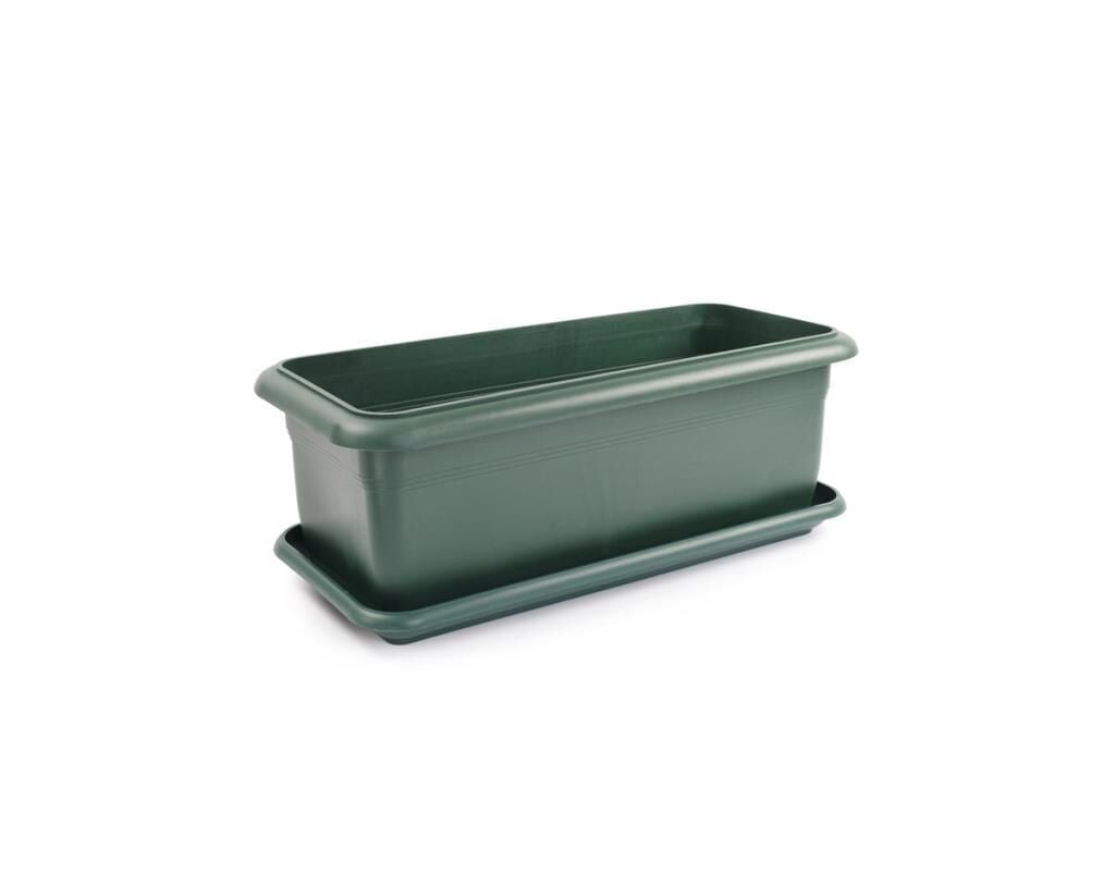 Omnipazar SO-V691 Tabaklı Villa Bahçe Saksı Takımı 39 Litre No 1 YEŞİL