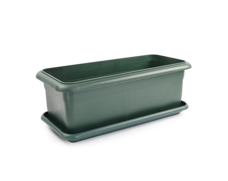 Omnipazar SO-V693 Tabaklı Villa Bahçe Saksı Takımı 95 Litre No 3 YEŞİL