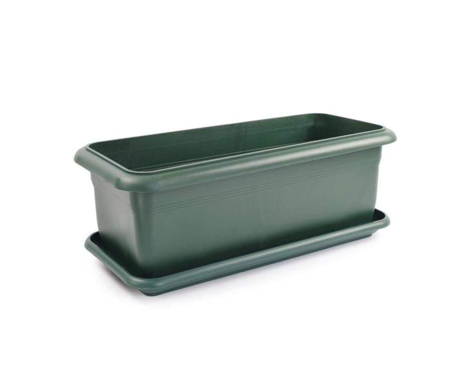 Omnipazar SO-V693 Tabaklı Villa Bahçe Saksı Takımı 95 Litre No 3 YEŞİL