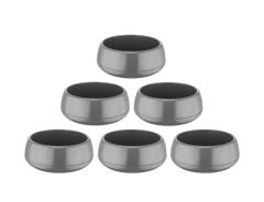 Omnipazar SO-EAS2 Elvan Arajman Sukulent Kaktüs Saksı 2 lt Antrasit 6 Adet