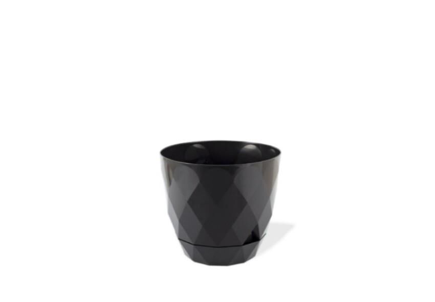 Omnipazar KRS-451 Yakamoz Tabaklı Plastik Saksı Takımı 0.65 Litre No 1