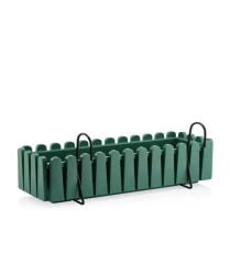 Omnipazar SO-İB03 Askılı Balkon Saksı Takım 14 lt Yeşil 6 Adet