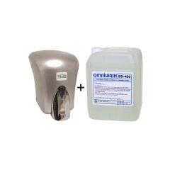 Omniwash SD-400 5 Litre Köpük Sabun ve Dispenser Seti