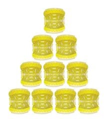 Omnisoft PLX 3601-0 Pisuvar Süzgeç Koku Giderici Silikon Sarı 10 Adet