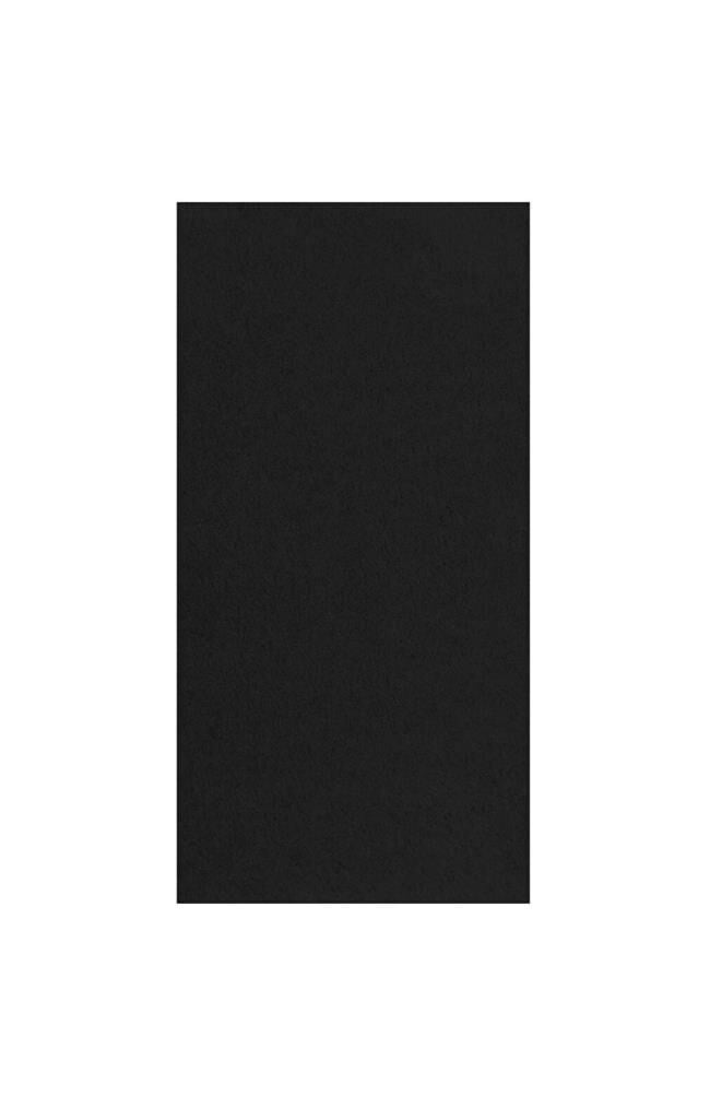 Omnipazar Only 33x33 cm 1/8 Garson Katlı Servis Peçetesi 100 Adet Siyah
