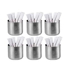 Omnisoft Büyük Boy Stick Çubuk Şekerlik 430 Paslanmaz Çelik 6 Adet