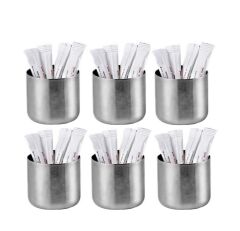 Omnisoft Büyük Boy Stick Çubuk Şekerlik 430 Paslanmaz Çelik 6 Adet