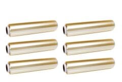 Omnisoft Streç Film 30 cm 150 Metre 8 Mikron Gıda Streç 6 Adet