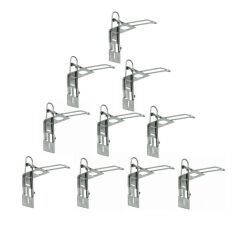 Omniwash Krom Dirsek Basmalı Dezenfektan Duvar Askı Aparatı 10 Adet