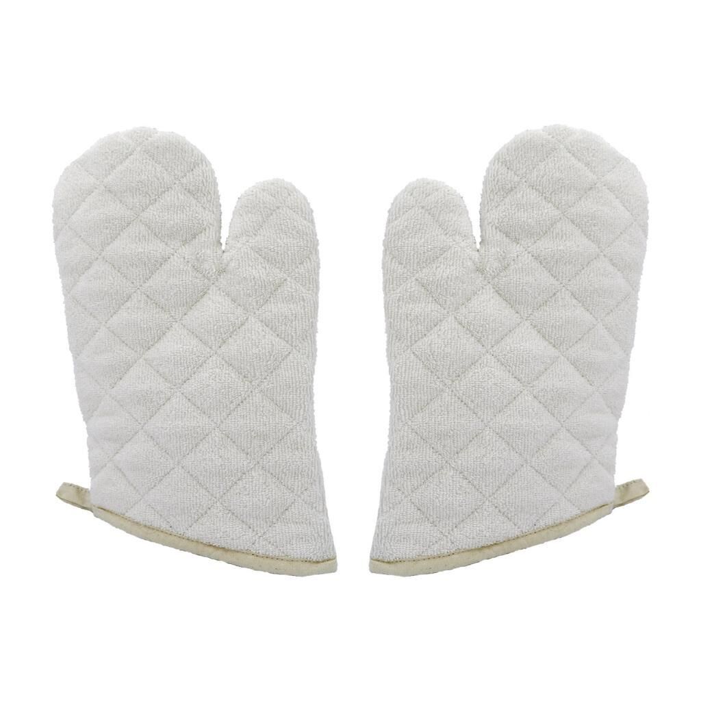 Omnisoft Küçük Boy Beyaz Yanmaz Fırın Eldiveni 1 Çift