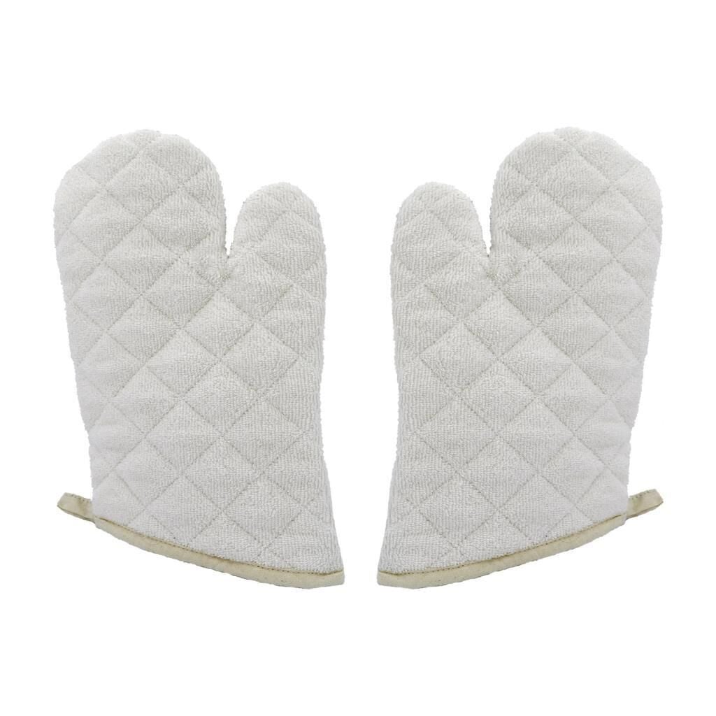 Omnisoft Küçük Boy Beyaz Yanmaz Fırın Eldiveni 1 Çift