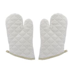 Omnisoft Küçük Boy Beyaz Yanmaz Fırın Eldiveni 1 Çift