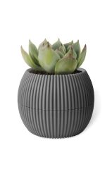 Omnipazar KRS-363 Dekoratif Plastik Mercan Saksı 0.7 Litre No 3