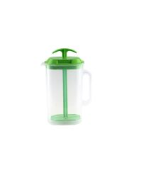 Omnipazar SY-4563 Plastik Oval Ayran Sürahi 1,75 lt Yeşil