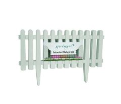 Omnipazar SO-IBC1 Eko İstanbul Bahçe Çiti 4'lü Set 55x34 cm Kirli Beyaz