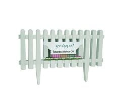 Omnipazar SO-IBC1 Eko İstanbul Bahçe Çiti 4'lü Set 55x34 cm Kirli Beyaz