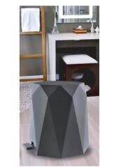 Omnipazar ELF-476 Geo Plastik Pedallı Çöp Kovası 4 Litre