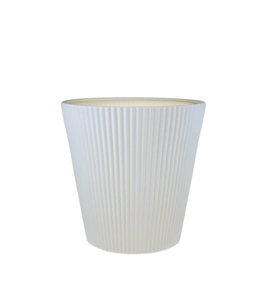 Omnipazar SO-LNS3 Dekoratif Luna Saksı 29 Litre No 3 Beyaz