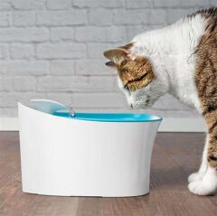 Omnipazar SY-5099 Kedi ve Köpek Otomatik Su Pınarı 2,5 Litre Turkuaz