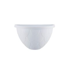 Omnipazar SO-DD01 Dekoratif Damla Duvar Saksı 1.4 Litre No 1 Beyaz