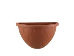 Omnipazar SO-DD01 Dekoratif Damla Duvar Saksı 1.4 Litre No 1 Kiremit (108)