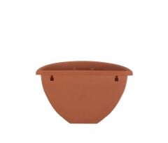 Omnipazar SO-DD01 Dekoratif Damla Duvar Saksı 1.4 Litre No 1 Kiremit (108)