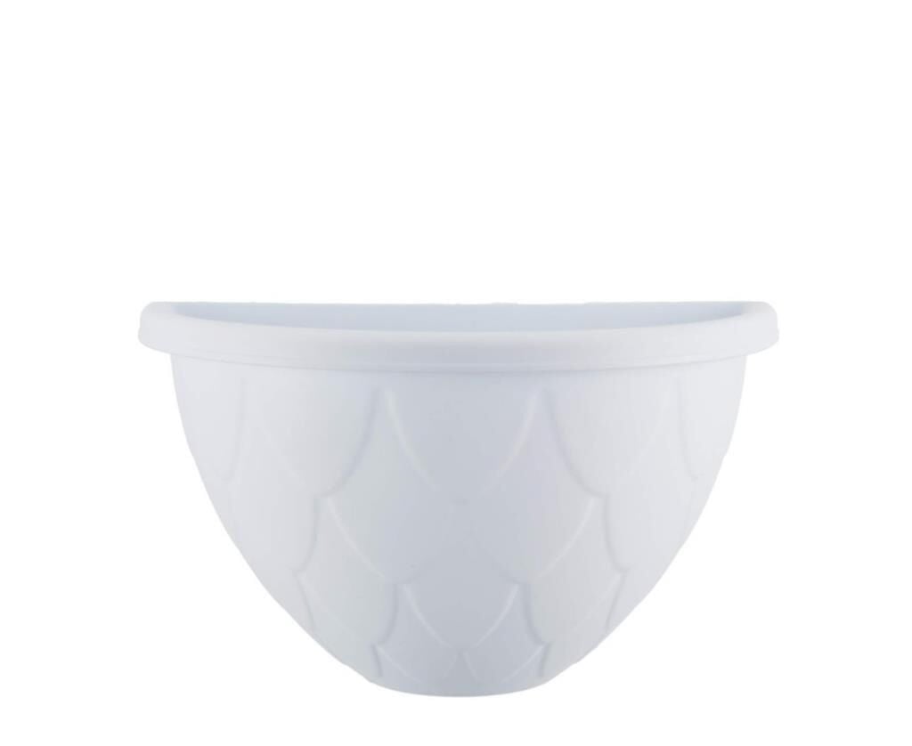 Omnipazar SO-DD02 Dekoratif Damla Duvar Saksı 2.4 Litre No 2 Beyaz