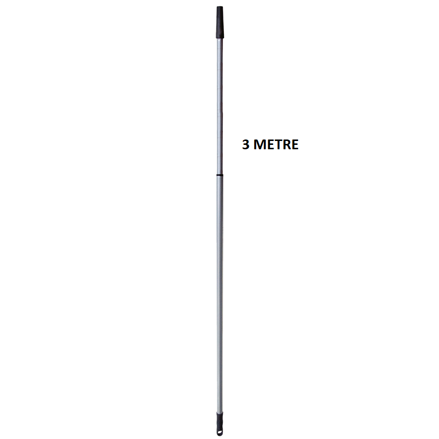 Omnisoft Teleskopik Uzatmalı Metal Sırık Sap 3 Metre